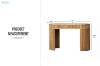 Picture of RILMOND 120 Reclaimed Pine Wood Desk