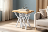 Picture of NATURA Solid Teak Wood Rectangle Side Table
