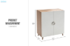 Picture of RENO 2-Door Shoe Cabinet