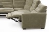 Picture of HIGHLAND Dual Motor Power Reclining Sectional Sofa with Storage Console & Swivel Tray Table & Bluetooth Speaker & USB