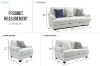 Picture of WESTBROOK 3/2/1 Seater Fabric Sofa Range