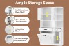 Picture of BAILEY 4-Door 2-Drawer Multifunctional Storage Cabinet