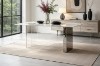 Picture of  [FLOOR MODEL CLEARANCE] REGUS 1.6M Ceramic Top Acrylic Steel Leg Dining Table