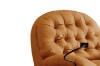 Picture of  [FLOOR MODEL CLEARANCE]SANO 360° Swivel Manual Recliner Lounge Chair with Mobile Holder (Orange)