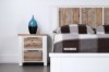 Picture of  [FLOOR MODEL CLEARANCE] CHRISTMAS 2-Drawer Solid Acacia Wood Bedside Table