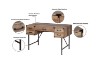 Picture of  [FLOOR MODEL CLEARANCE]  RIVERTON 120 Writing Desk