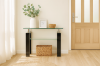 Picture of  [FLOOR MODEL CLEARANCE] HORIZON Glass Console Table (Black)