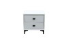 Picture of  [FLOOR MODEL CLEARANCE] HOVER 2-Drawer Bedside Table (White)