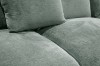 Picture of  [FLOOR MODEL CLEARANCE]ROTTERDAM Sectional Fabric Sofa (Green) - Chaise Facing Left
