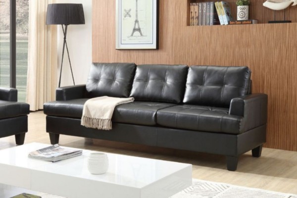 Picture of   [FLOOR MODEL CLEARANCE]KNOLLWOOD 3 Seater Sofa (Black)