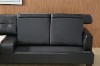 Picture of   [FLOOR MODEL CLEARANCE]KNOLLWOOD 3 Seater Sofa (Black)