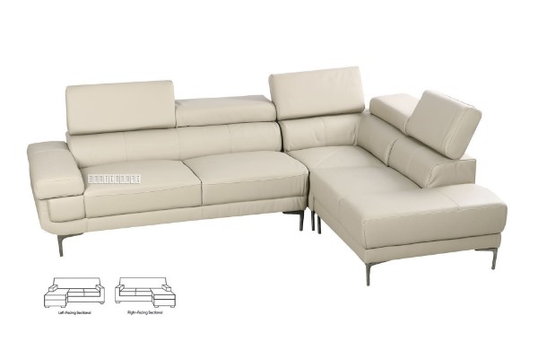 Picture of  [FLOOR MODEL CLEARANCE]CLAUDIA L-Shape Sofa (Beige) - Facing Right