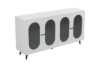Picture of FIVEN 4-Door Buffet/Storage Cabinet (White)