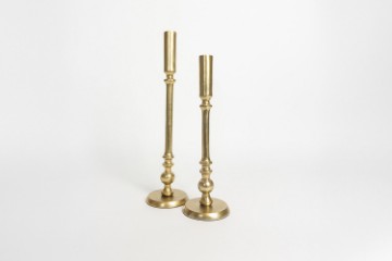 Picture of FLEUR Candlestick Gold - Set of 2