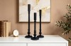 Picture of CANOPY Tall Candlestick Black - Set of 3