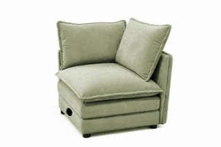 Picture of MELLOW Modular Sectional Sofa Range (Sage Green)  - Right Facing Armchair