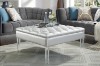 Picture of LUCID Ottoman (Silver)