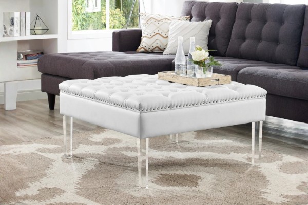 Picture of LUCID Ottoman (White)