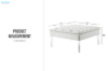 Picture of LUCID Ottoman (White)