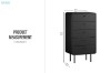 Picture of TOTEM 5-Drawer Tallboy