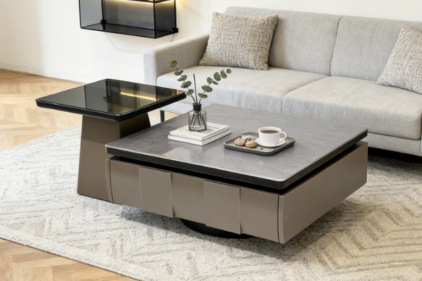 Picture of   [FLOOR MODEL CLEARANCE]LUSTER 2-Drawer Coffee Table Set