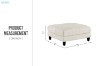 Picture of VIANNA Microfiber Sectional Modular Sofa Range (Beige) - Ottoman