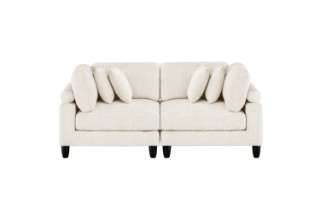 Picture of VIANNA Microfiber Sectional Modular Sofa Range (Beige) - 2PC Big Combo Set