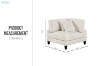 Picture of VIANNA Microfiber Sectional Modular Sofa Range (Beige) - 4PC Big Combo Set