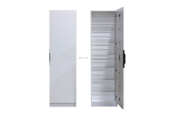 Picture of   [FLOOR MODEL CLEARANCE] AKIRA 6-Layer Shoe Cabinet without Mirror (White)