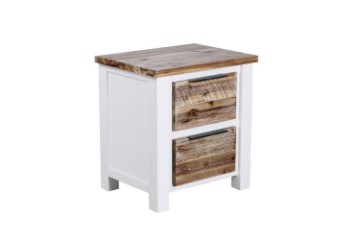 Picture of  [FLOOR MODEL CLEARANCE] CHRISTMAS 2-Drawer Solid Acacia Wood Bedside Table