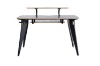 Picture of  [FLOOR MODEL CLEARANCE]  HOEK 120 Bundle Desk with Shelf
