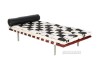 Picture of  [FLOOR MODEL CLEARANCE]  Barcelona Italian Leather Day bed *Pony Hide - Pony Leather