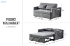 Picture of [FLOOR MODEL CLEARANCE] JOSSILYNN Chenille Fabric Sofa Bed with Side Pocket
