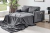 Picture of [FLOOR MODEL CLEARANCE] JOSSILYNN Chenille Fabric Sofa Bed with Side Pocket