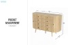 Picture of SWELL 2-Door 8-Drawer Dresser/Storage Cabinet