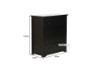 Picture of   [FLOOR MODEL CLEARANCE]SYDNEY 5-Drawer Solid Pine Tallboy (Dark Chocolate)