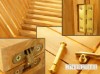Picture of [FLOOR MODEL CLEARANCE]BALI Solid Teak Wood Extendable Outdoor Bar Table