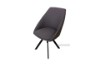 Picture of   [FLOOR MODEL CLEARANCE]BRUNO Technical Fabric Swivel Dining Chair *Dark Grey