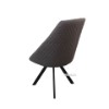 Picture of   [FLOOR MODEL CLEARANCE]BRUNO Technical Fabric Swivel Dining Chair *Dark Grey