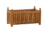 Picture of [FLOOR MODEL CLEARANCE] BALI Outdoor Solid Teak Double Flower Box (90x44x50cm)