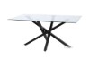 Picture of [FLOOR MODEL CLEARANCE] STUTTGART 160 Dining Table (Black)