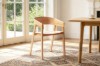 Picture of REPLICA COVER Solid White Oak Armchair