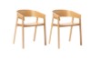 Picture of REPLICA COVER Solid White Oak Armchair