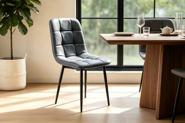 Picture of SAROTO Dining Chair (Charcoal) - 45x45x87