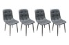 Picture of SAROTO Dining Chair (Charcoal) - 45x45x87