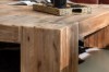 Picture of NORDWOOD Square 120 Reclaimed Pine Wood Coffee Table