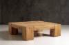 Picture of NORDWOOD Square 120 Reclaimed Pine Wood Coffee Table