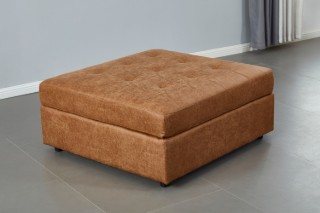 Picture of AUSTEN Fabric Modular Sectional Sofa Range (Brown Gold) - Ottoman