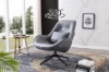 Picture of [FLOOR MODEL CLEARANCE] DAISY 360° Swivel Lounge Chair (Grey)