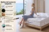 Picture of ELYREST Handcrafted Horsehair, Cashmere & Camel Wool Mini Pocket Spring Mattress in Queen Size